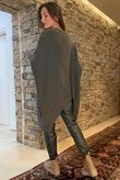 Paloma Oversized Grunge Knit Khaki
